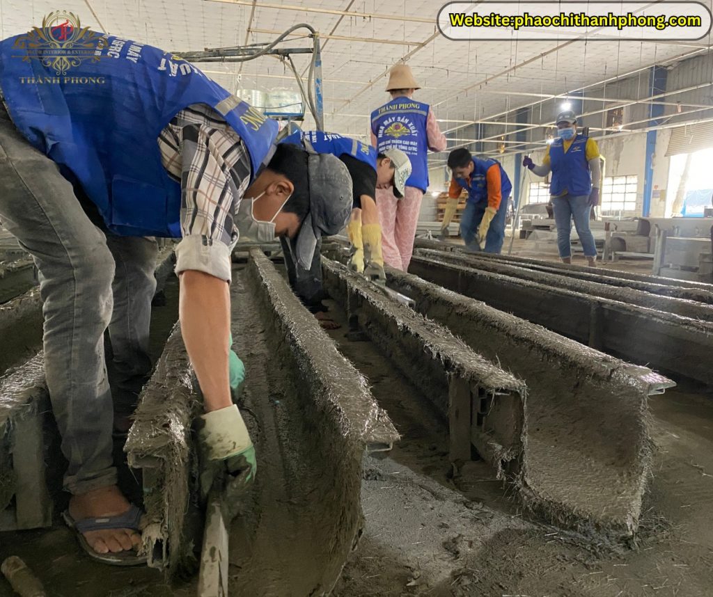 Phào chỉ bê tông sợi thủy tinh GFRC 2