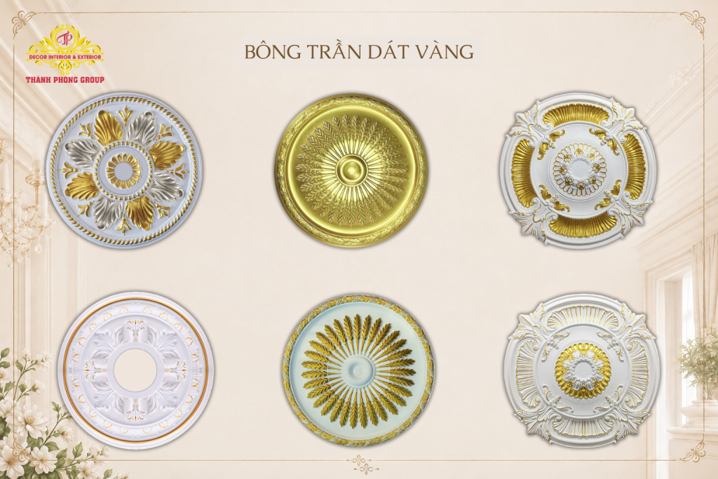 20+ Mẫu Bông Trần Thạch Cao Phong Cách Tân Cổ Điển Sang Trọng 5 5 1