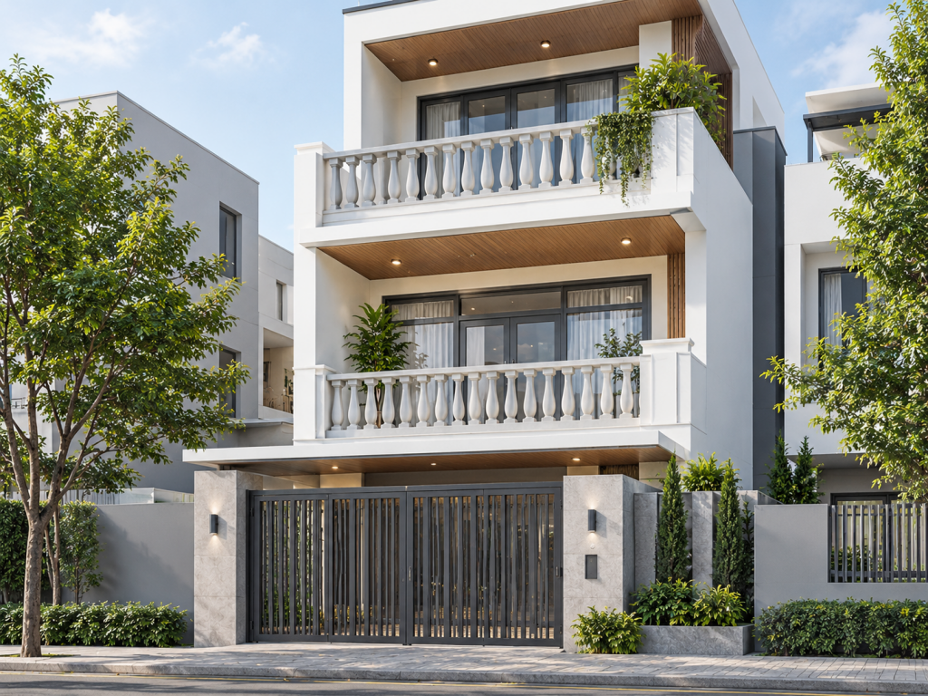 Nhà phố hiện đại